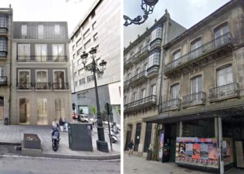 Buscan una nueva vida para uno de los edificios históricos de la calle Urzáiz de Vigo