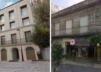Rehabilitan un edificio de 1925 en pleno centro de Vigo con más plantas y pisos desde 630.000 euros