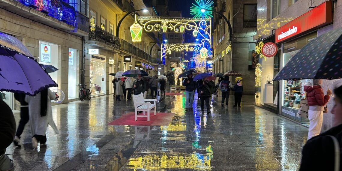Vigo y su área estarán en alerta amarilla este viernes y el sábado por fuertes lluvias