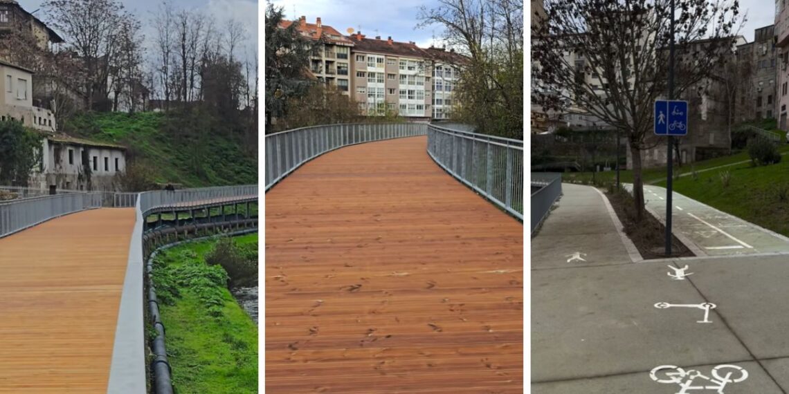 Galicia estrena su nueva 'macrosenda' peatonal y ciclista de 4 kilómetros junto al río