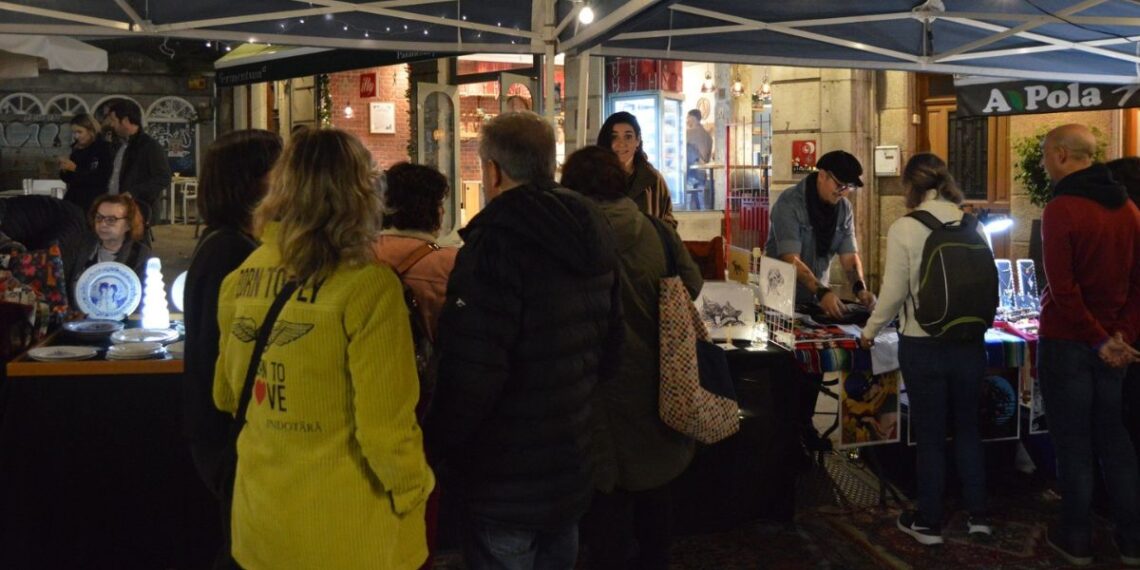 El centro de Vigo se convierte en un mercado efímero de arte durante dos días
