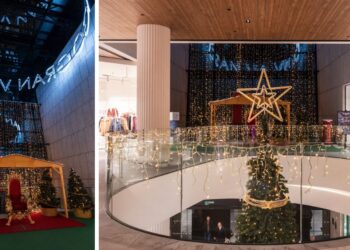 Visitas mágicas, musical gratis y mucha solidaridad en la Navidad del Gran Vía de Vigo