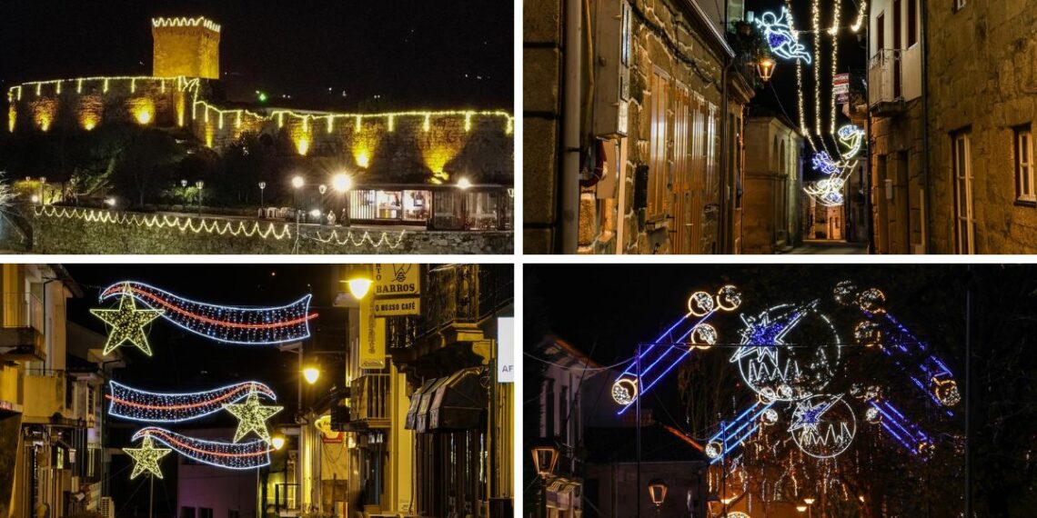 Una gran villa del norte de Portugal se convierte en una mágica "Aldea de Navidad"