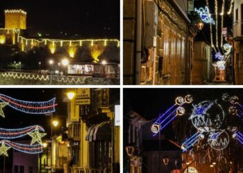 Una gran villa del norte de Portugal se convierte en una mágica "Aldea de Navidad"
