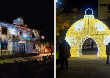 Tomiño desvela los detalles de su Navidad, que inaugurará con un "espectacular" videomapping