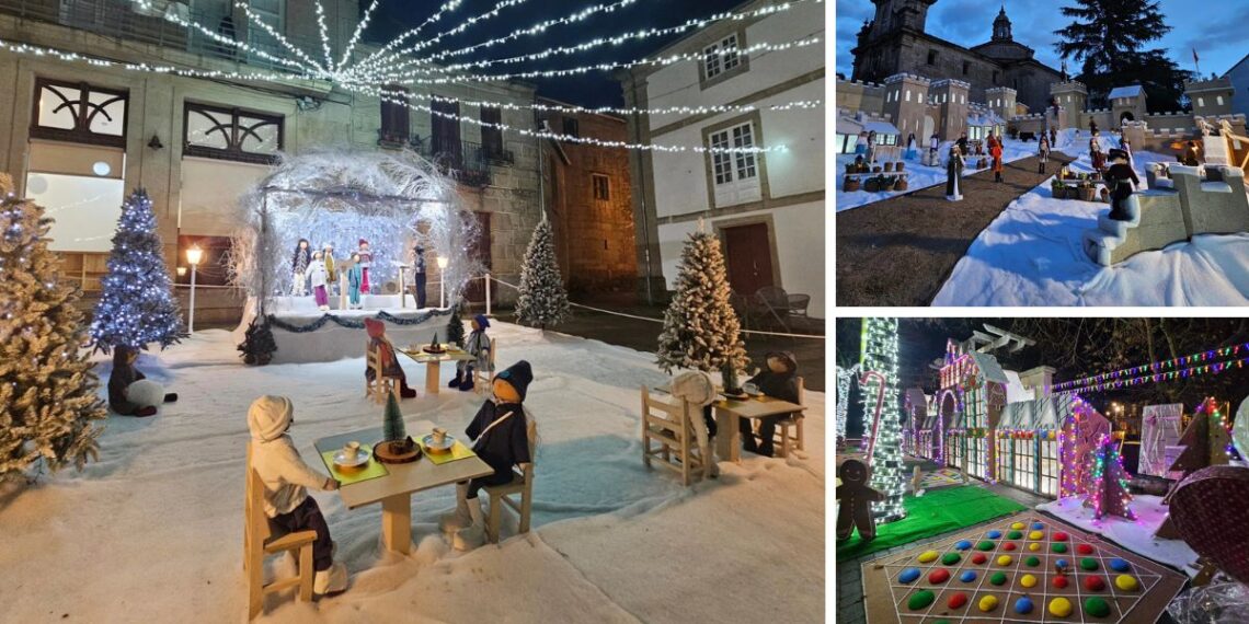 Allariz vuelve a sorprender con su idílica Navidad, con 12 escenarios diferentes llenos de magia