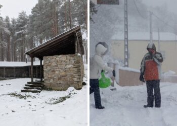 Estos son los lugares de Galicia en los que se podrá ver la nieve este fin de semana