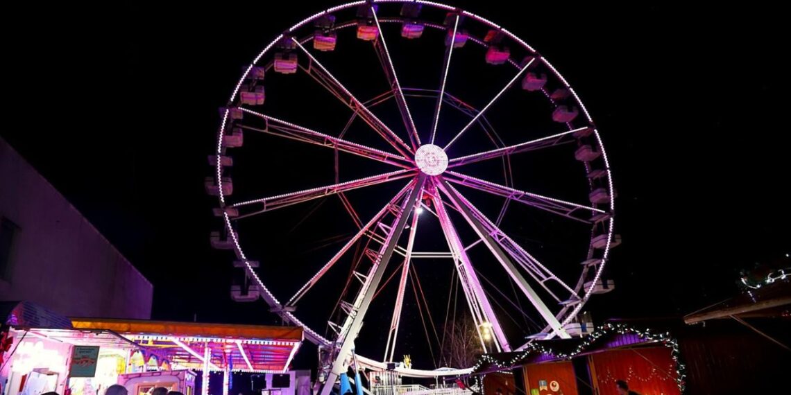 Así es la "mayor noria" de la Navidad de Portugal, a una hora de Vigo y más barata