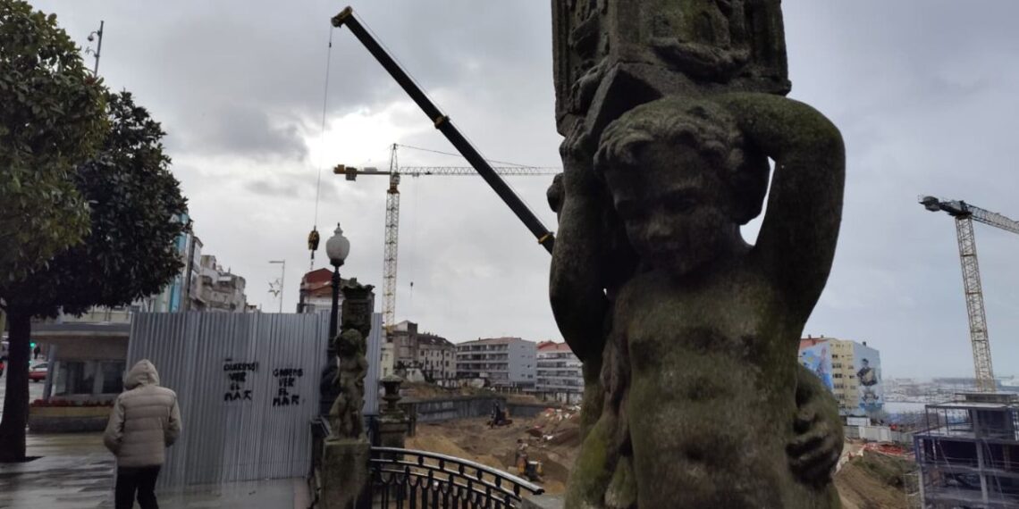 El Barrio do Cura desmonta uno de los miradores más bonitos de Vigo