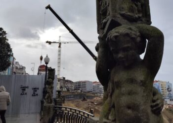 El Barrio do Cura desmonta uno de los miradores más bonitos de Vigo