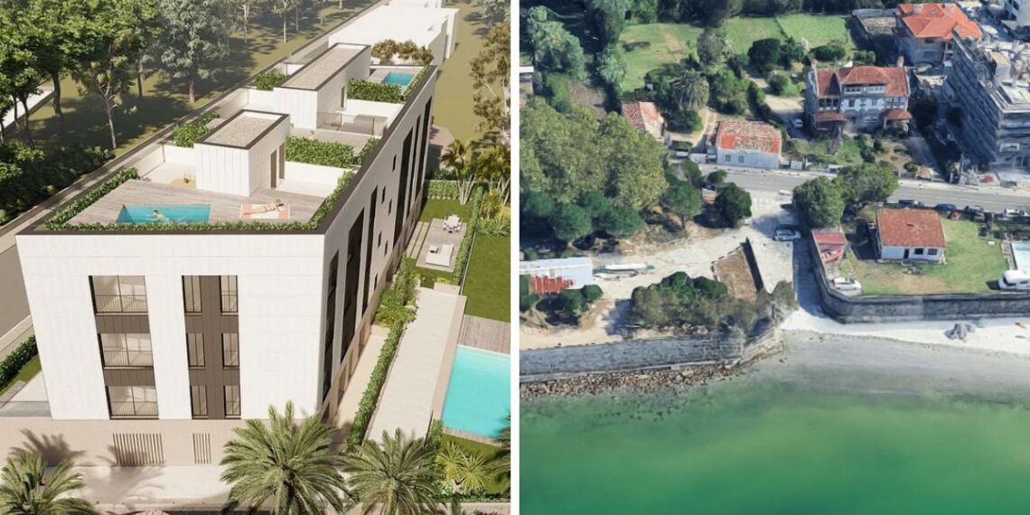 Sobre la playa y con piscina en la azotea, a la venta los pisos de la próxima promoción de lujo en Vigo