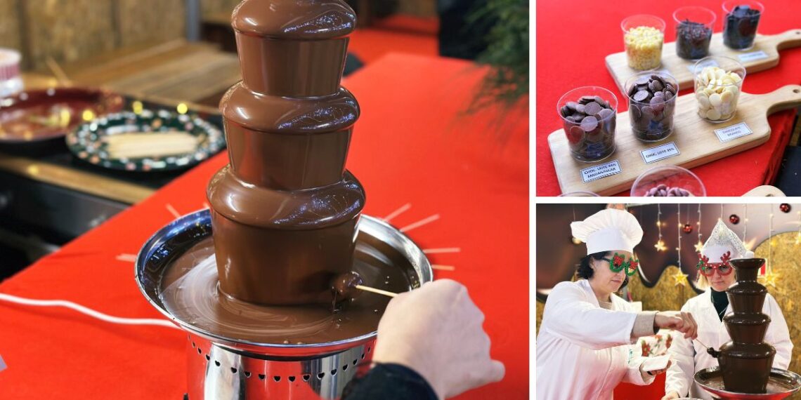 La Plaza del Chocolate de la Navidad en el norte de Portugal ofrece catas, degustaciones y showcookings