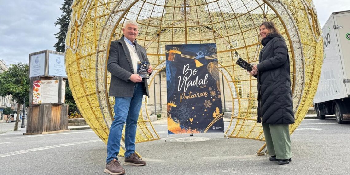 Ponteareas propone una Navidad con Mercado, música, Papanoelada y fiestón