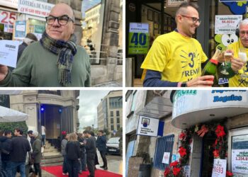 La Lotería de Navidad de 14 millones en Galicia, con Vigo, O Porriño y Pontevedra protagonistas