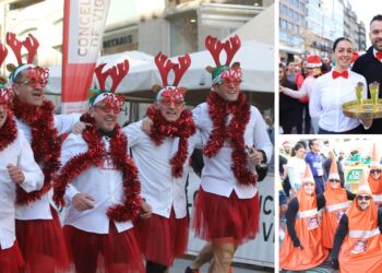 Galería | Estas son las mejores fotografías de la San Silvestre de Vigo 2025 ¡Búscate en ellas!