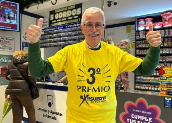Locura en el área de Vigo por el tercer premio de la Lotería de Navidad