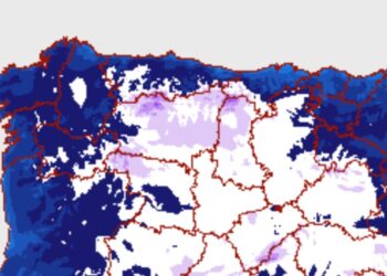 Galicia se congela en los últimos días de 2025 con temperaturas de menos 3,8 grados