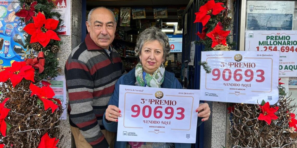 La Lotería de Navidad también llega al rural de Vigo con un emotivo estreno en el sorteo