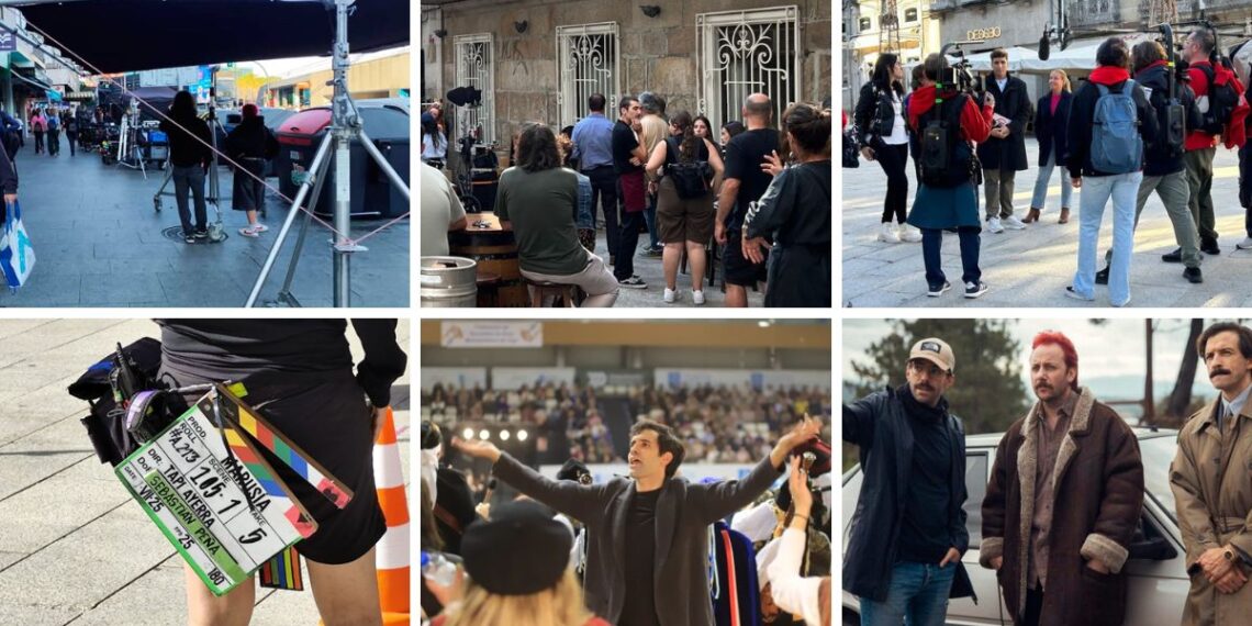Vigo, plató de rodaje 'non-stop' con 320 días de grabación entre series, cine y programas de televisión