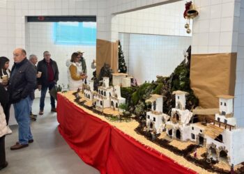 Arranca la Navidad de Arbo con la inauguración oficial de su gran protagonista