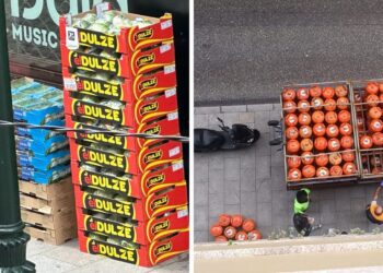 Denuncian el almacenaje de bombonas de butano y comida en un bajo cerca de la Alameda de Vigo