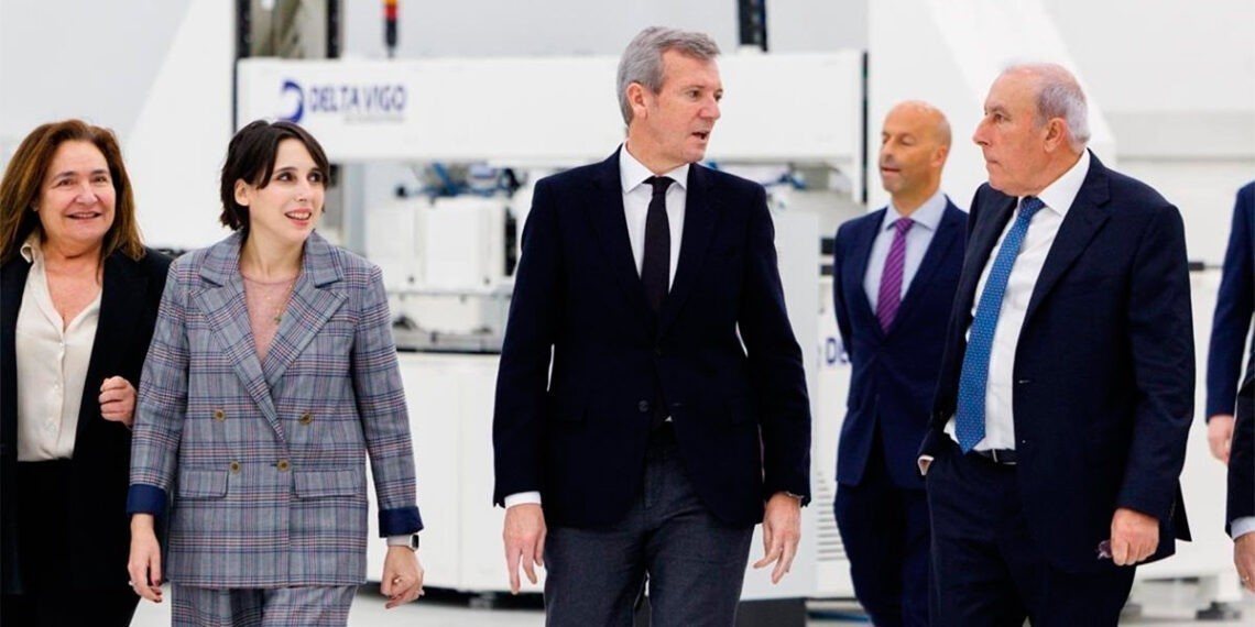 Rueda destaca el papel de empresas como Delta Vigo a la hora "consolidar la investigación" de Galicia