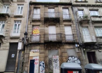 Un histórico edificio en venta en el centro de Vigo se suma al boom rehabilitador en el centro