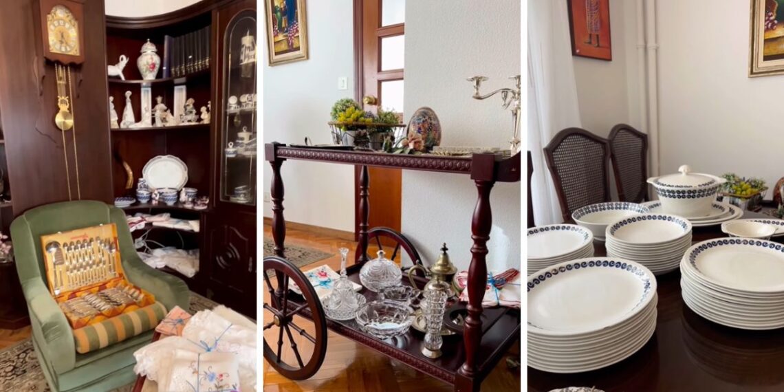 Juguetes vintage, muebles y piezas únicas en un piso de Vigo transformado en un mercado