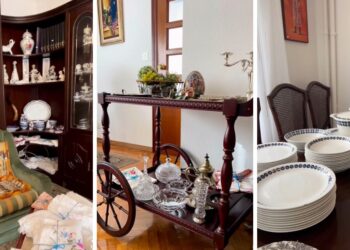 Juguetes vintage, muebles y piezas únicas en un piso de Vigo transformado en un mercado