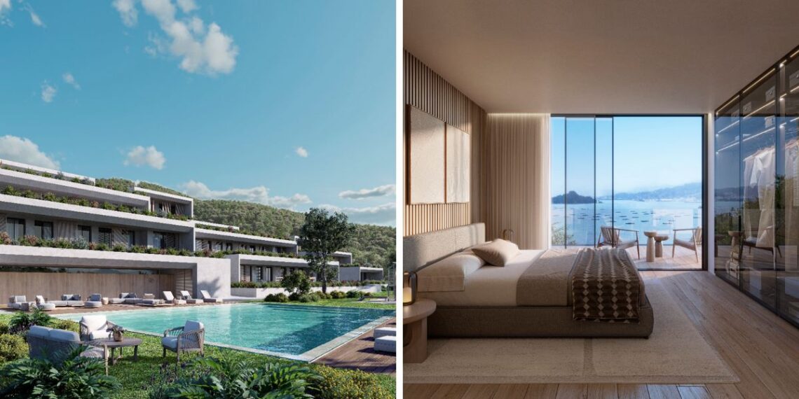 Arrancan las obras para 'Isla de Onza', las exclusivas viviendas de las Rías Baixas con "Lounge Club"