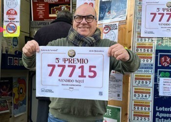 Un misterioso "Sobre Cualquiera", así se vendió el premio de la Lotería de Navidad en Vigo