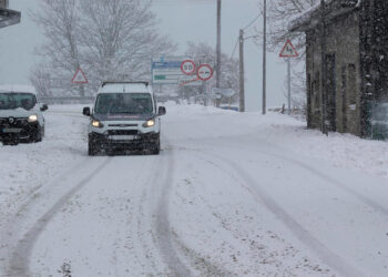 La cota de nieve baja en Galicia este domingo hasta los 600 metros, con Ourense y Lugo en alerta