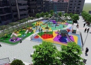 El universo de 'A Galiña Azul' cobrará vida en un parque infantil de Vigo, que duplica su tamaño