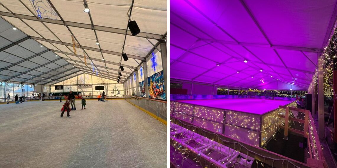 ¿Cuál es la pista de hielo más barata para patinar en la Navidad de Vigo?
