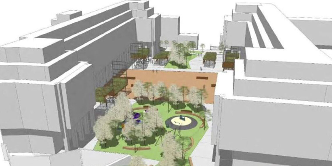 Soutomaior pone en marcha el cambio radical de su plaza de Talo Río en Arcade