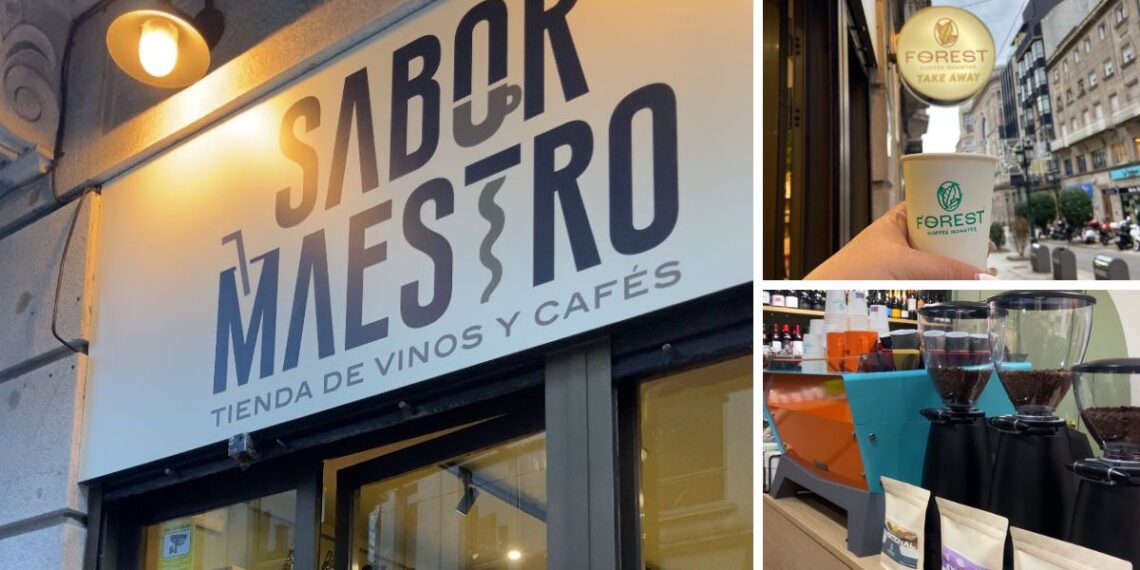Un nuevo local en Vigo combina los mejores productos de especialidad, del café al vino y al chocolate