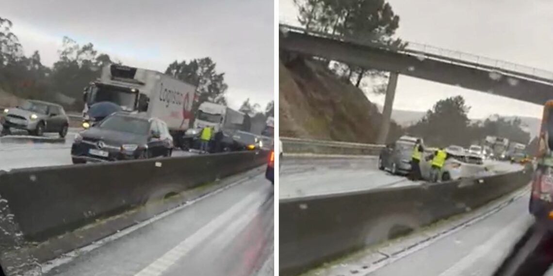 MeteoGalicia advierte de la nueva borrasca Kristin con viento y lluvias, tras provocar alertas en Portugal