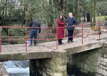 Galicia avanza en la creación del llamativo "Ecobosque" tras la recuperación de un puente histórico