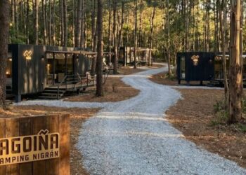 "Un parque forestal con lujo", así será el llamativo glamping que abrirá en el área de Vigo