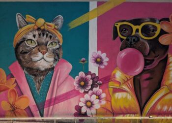 El mural itinerante de una viguesa opta a convertirse en el mejor del 2025 en todo el mundo