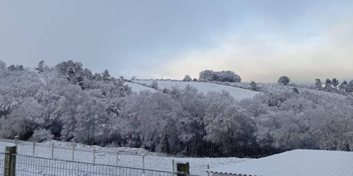 Estos son los municipios de Galicia en los que se prevén nevadas estos días