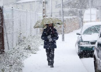 Alerta amarilla en parte de Galicia por nevadas que podrían dejar más de 5 cm de espesor