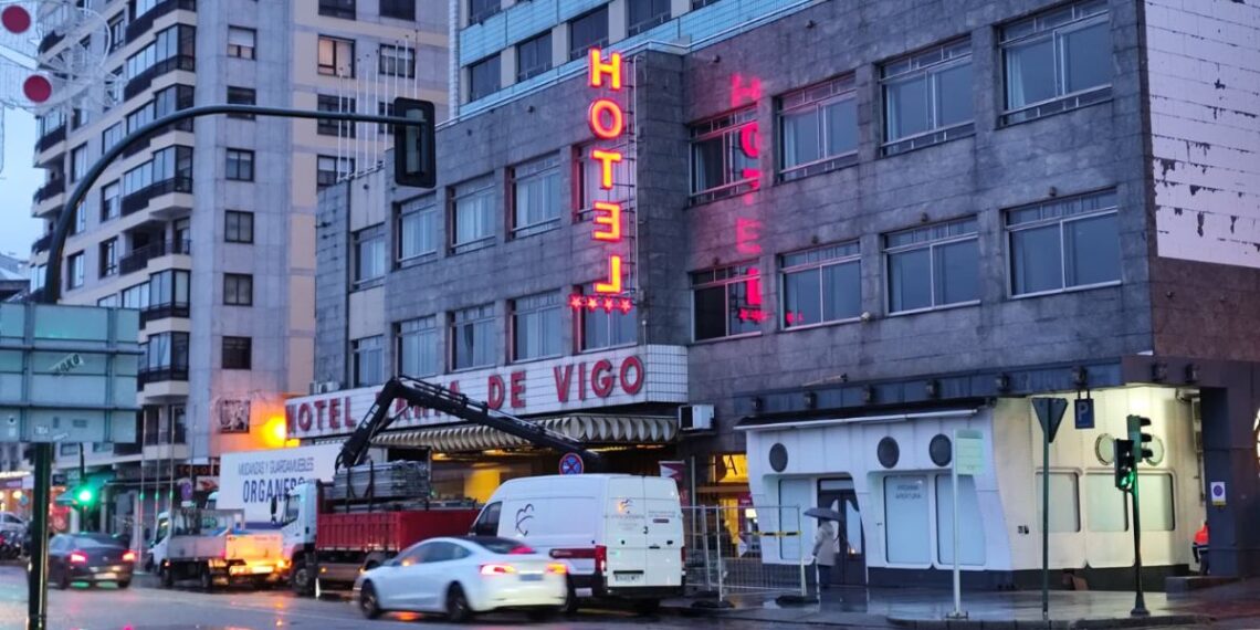Gimnasio, más habitaciones y nueva imagen, arrancan oficialmente las obras en el Hotel Bahía de Vigo