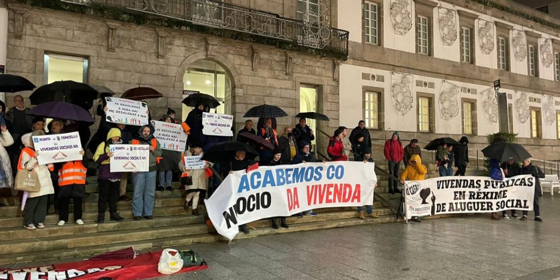 Vigo sale a las calles "de urgencia" para protestar por la situación de la vivienda