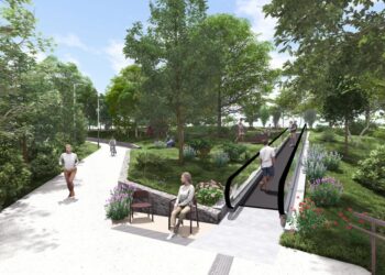 Vigo avanza "una de las grandes obras de la historia", nuevas rampas en "el parque más importante"