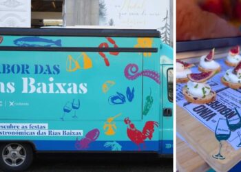 Llega a Vigo una food truck para saborear gratis las mejores fiestas gastronómicas de las Rías Baixas