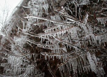 El concello ourensano de A Veiga registra la mínima de Galicia con -8,7 grados