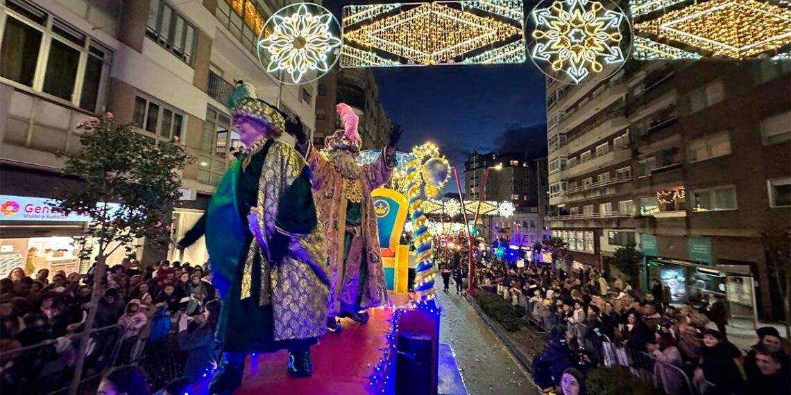 Revive la Cabalgata de Reyes de Vigo 2026, el último gran evento de la Navidad de Vigo