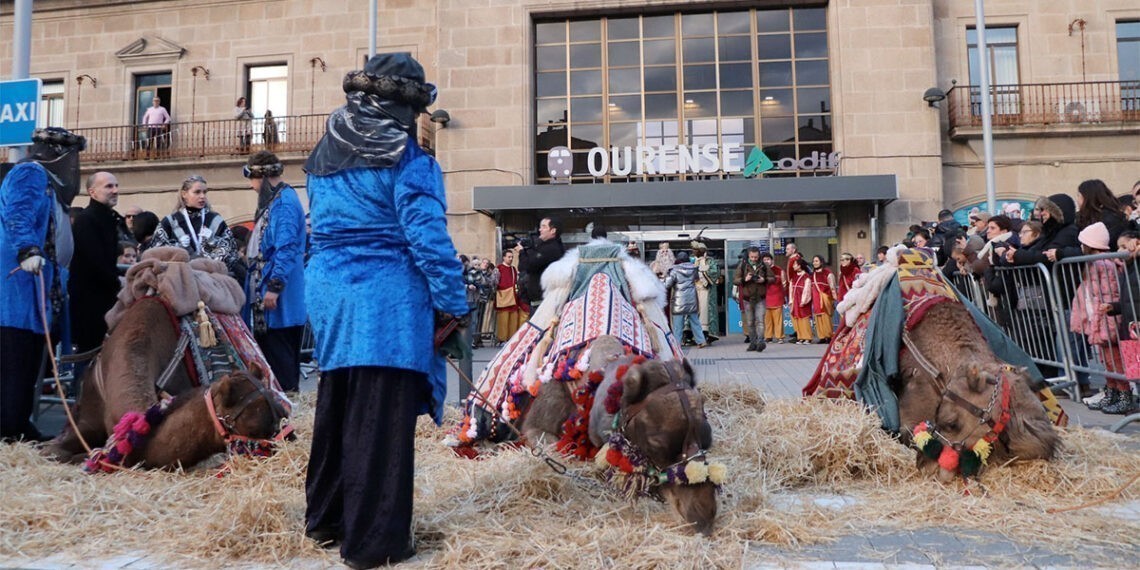Denuncian que Ourense pagó 18.000€, "el triple que otros municipios" por los dromedarios de Reyes