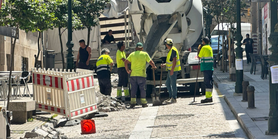Vigo prepara un macrocontrato de 23 millones para el mantenimiento de calles y aceras